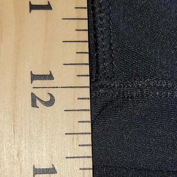 Adidas Pure Motion Athletic Gray Black Layered Skirt With Pockets Women Size L - Picture 5 of 6